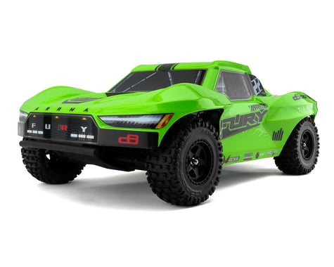 Arrma Fury 2WD MEGA 550 1/10 RTR Short Course Truck (Green)