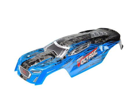 Arrma Painted Body with Decals, Blue/Black: Fazon Voltage