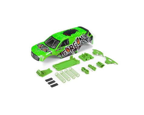 Arrma Pre-Painted Body (Green) (Gorgon)