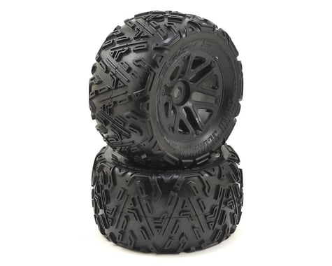 Arrma Dboots 'Sand Scorpion Mt 6S' Pre-Mounted Tires (Black) (2)