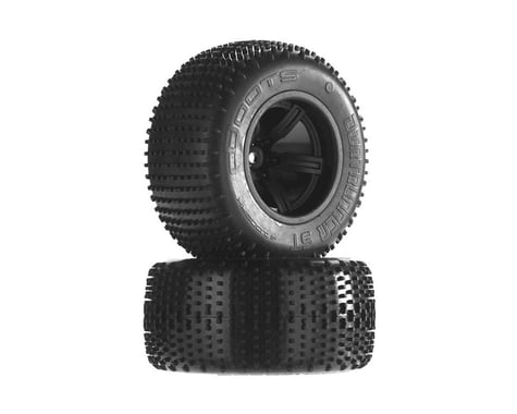 Dirtrunner ST Tire Wheel Glued Black Rear (2)