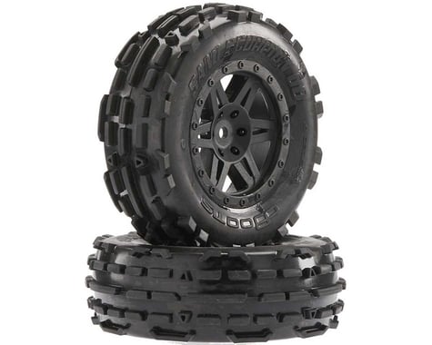 Sand Scorpion DB XL Tire Wheel Glue Black Front (2)