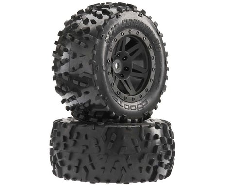 Sand Scorpion DB XL Tire Wheel Glue Black Rear (2)