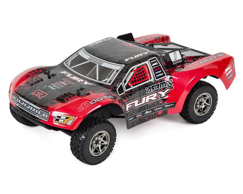 Arrma Fury BLX 1/10 RTR Brushless 2WD Short Course Truck (Red/Black)