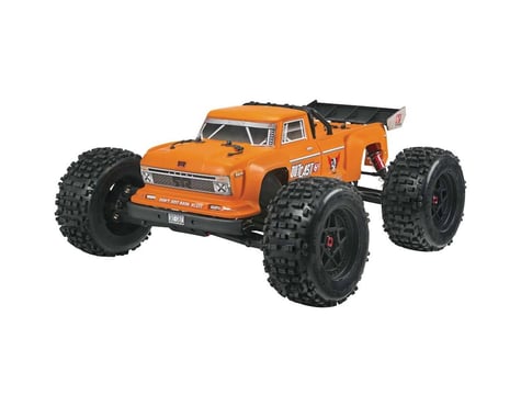 Arrma Outcast 6S BLX Brushless RTR Monster Stunt Truck (Orange)