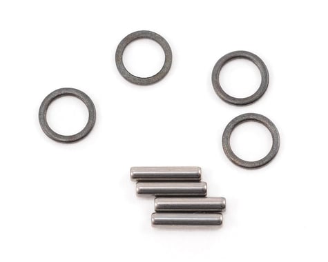 Team Associated Stub Axle Pins and Spacers (4)