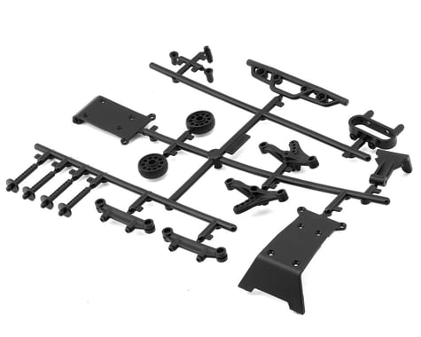 Team Associated SR27 Bumper, Wheelie Bar & Body Mount Set