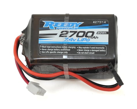 SCRATCH & DENT: Reedy 2S Hump LiPo Receiver Battery Pack (7.4V/2700mAh)