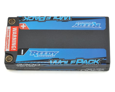 Reedy WolfPack HV 2S Hard Case LiPo 50C Shorty Battery Pack (7.6V/3300mAh)