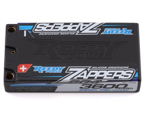 Reedy Zappers HV SG4 2S Low Profile Shorty 115C LiPo Battery (7.6V/3600mAh)