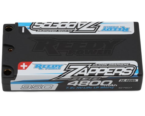 Reedy Zappers HV SG6 2S Low Profile Shorty 95C LiPo Battery (7.6V/4800mAh)