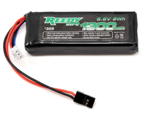 Reedy LiFe Flat Receiver Battery Pack (6.6V/1300mAh)