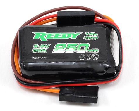Reedy LiFe Receiver Battery Pack (6.6V/250mAh) (1/12 & 1/10 Pan)