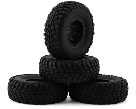 Element RC Enduro12 Wheels & Tires (Black) (4)