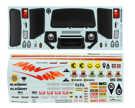 Element RC Enduro12 Bushido Decal Sheets (2)