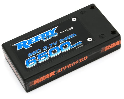 Reedy 1S Hard Case Li-Poly Battery Pack 65C (3.7V/6500mAh)