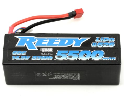 Reedy 4S Hard Case Li-Poly Battery Pack 60C (14.8V/5500mAh)