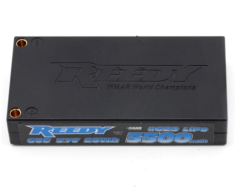 Reedy 1S Hard Case Li-Poly Battery Pack 60C (3.7V/5500mAh)