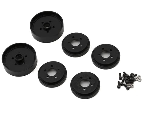 Team Associated RC10 Jay Halsey Front Wheels (Black) (2)