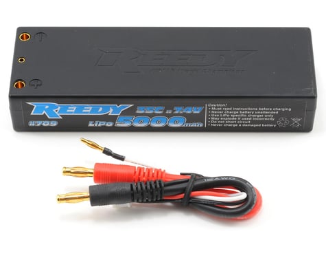 Reedy 2S Hard Case Li-Poly Battery Pack 35C (7.4V/5000mAh)