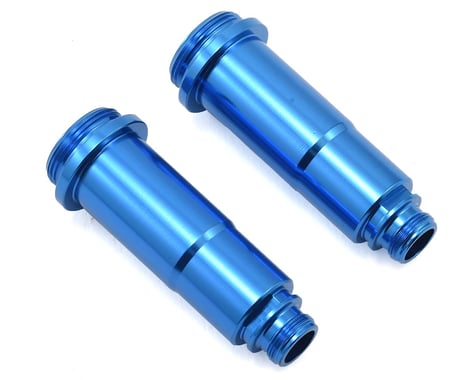 Team Associated 12x36mm Aluminum Rear Shock Bodies (Blue) (2)