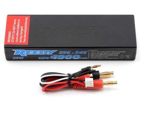 Reedy 2S Hard Case Li-Poly Battery Pack 35C (7.4V/4900mAh)