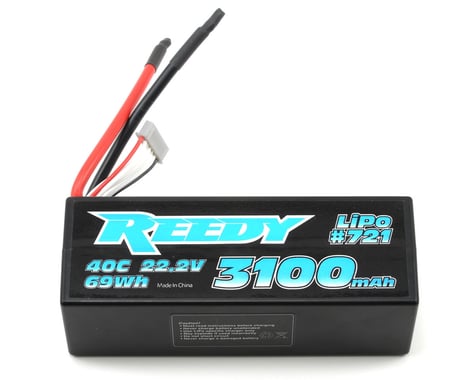 Reedy 6S Hard Case Li-Poly Battery Pack 40C (22.2V/3100mAh)