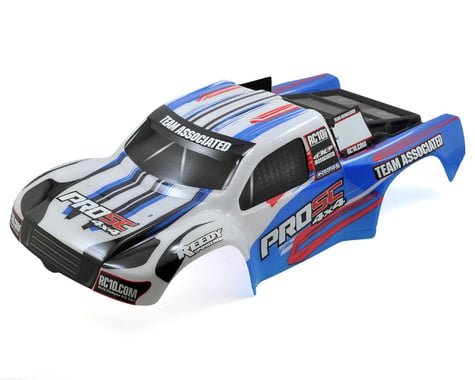 Team Associated Painted Body (White/Blue)