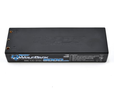Reedy WolfPack 2S Hard Case LiPo Battery Pack 25C (7.4V/5000mAh)