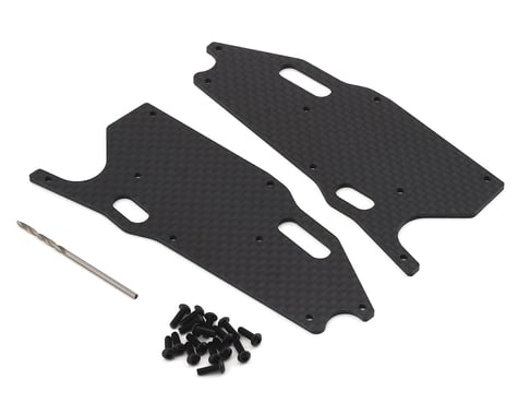 Team Associated RC8T3.1 Factory Team Graphite Front Lower Arm Stiffeners