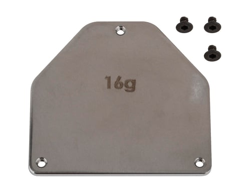 Team Associated RC10B7 Factory Team Steel Servo Weight Plate (16g)