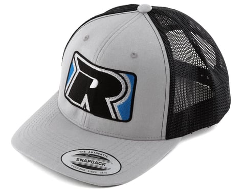 Reedy 2022 "Flatbill" Trucker Hat (Silver/Black) (One Size Fits Most)