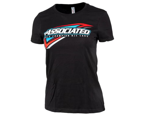 Team Associated Women's Tri T-Shirt (Black)