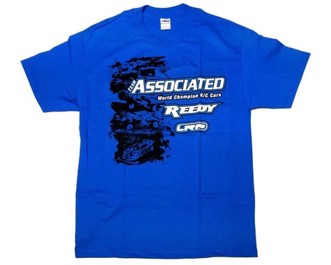 Team Associated Blue Stencil T-Shirt (Large)