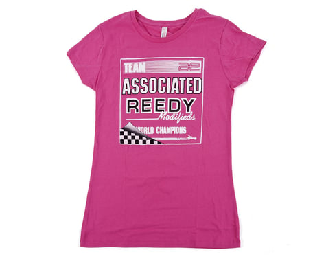 Team Associated Retro Pink Women’s T-Shirt (Small)
