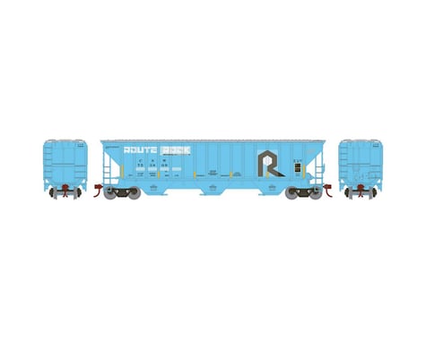 Athearn HO RTR PS 4740 Covered Hopper, C&NW/Ex-RI #753809
