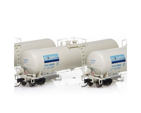 Athearn N 30,000 Gallon Ethanol Tank, TEIX/White #2 (3)