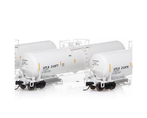 Athearn N 30,000 Gallon Ethanol Tank, UTLX/White #1 (3)