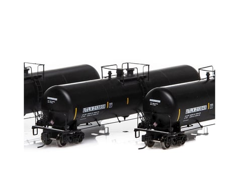 Athearn N 30,000 Gallon Ethanol Tank, UTLX/Black #3 (3)
