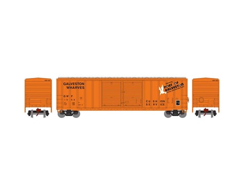Athearn N 50' FMC Offset Double Door Box, GWF #1054