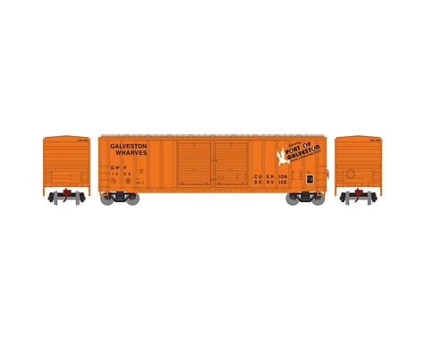 Athearn N 50' FMC Offset Double Door Box, GWF #1069