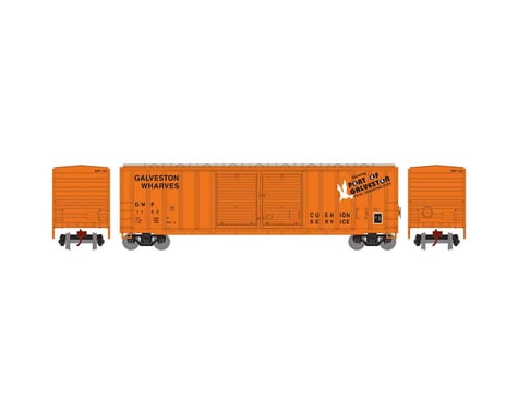 Athearn N 50' FMC Offset Double Door Box, GWF #1142