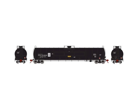 Athearn N 33,900-Gallon LPG Tank/Flat Panel, UTLX #910608