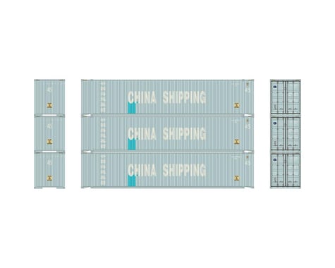 Athearn HO RTR 45' Container, China Shipping (3)