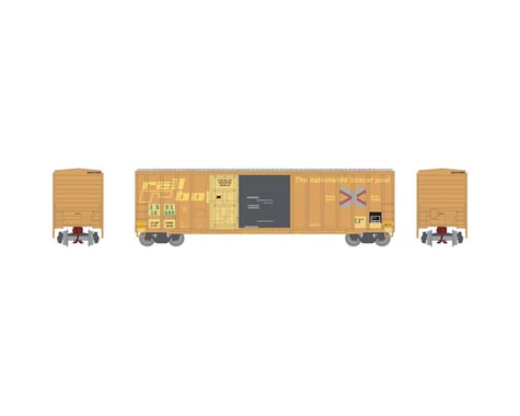 Athearn N 50' FMC Combo Door Box, Rail Box #50000