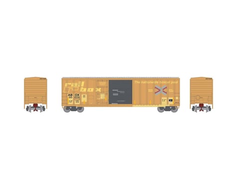 Athearn N 50' FMC Combo Door Box, Rail Box #50026