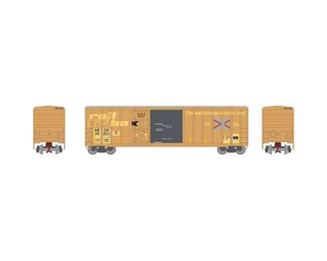 Athearn N 50' FMC Combo Door Box, Rail Box #50031