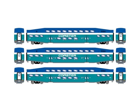 Athearn HO RTR Bombardier Coach, Coaster (3)