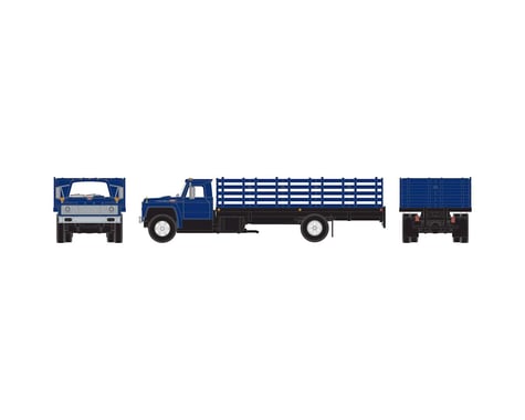 Athearn HO RTR Ford F-850 Stakebed Truck, Blue