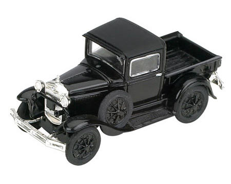 Athearn HO-Scale Model A Pickup (Black)
